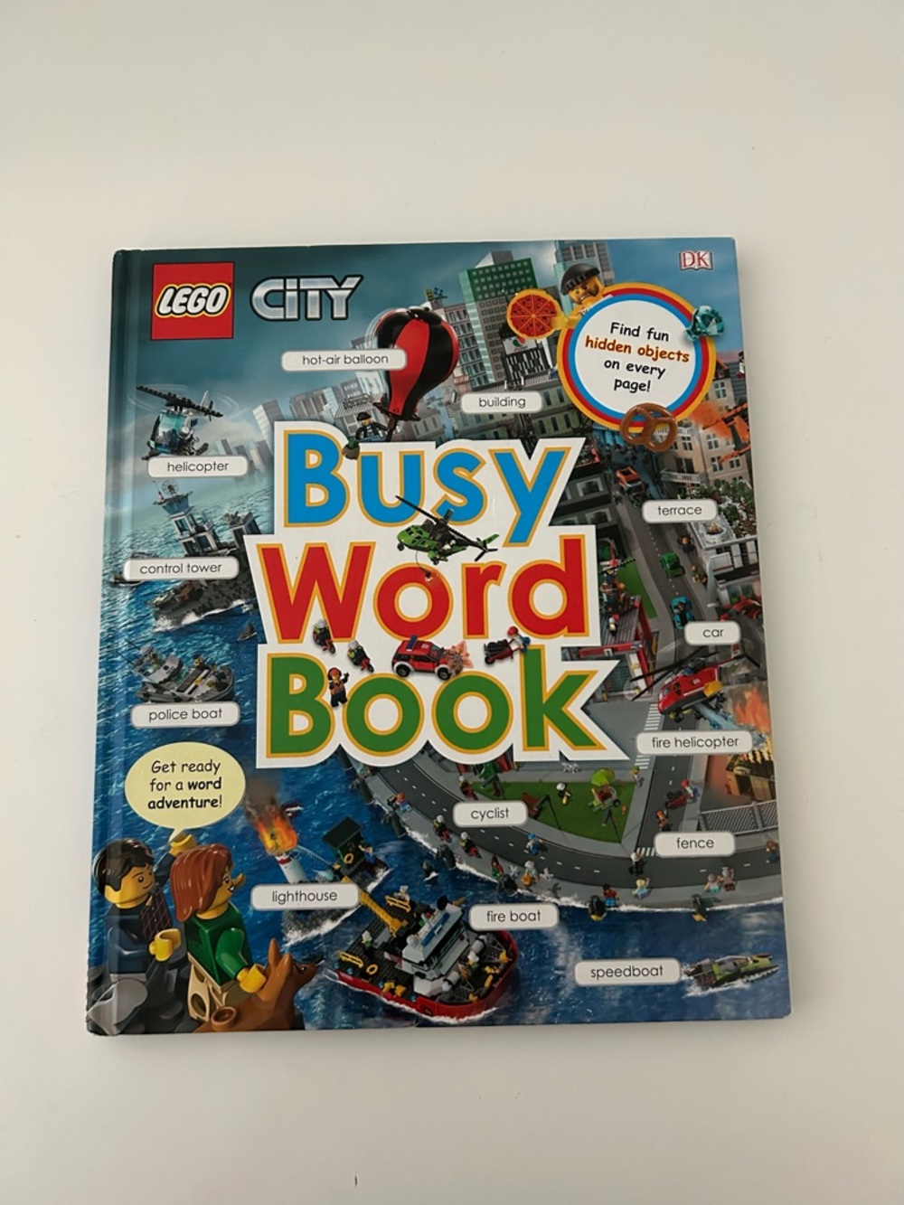 LEGO City Busy Word Book Hardcover